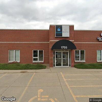 Thumbnail image of the front of a dentist office practice with the name Summit Family Dental which is located in Ankeny, IA