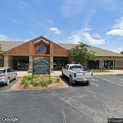 Thumbnail image of the front of a dentist office practice with the name Stephenson Dental Inc which is located in Nevada, IA