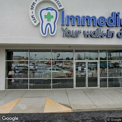 Thumbnail image of the front of a dentist office practice with the name Samson Dental which is located in Clarksville, IN