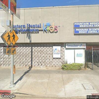 Thumbnail image of the front of a dentist office practice with the name Kids Dental Kare-Dentista Para Ninos which is located in Los Angeles, CA