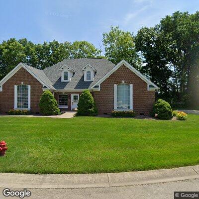 Thumbnail image of the front of a dentist office practice with the name Sapphire Dental Home which is located in Anderson, IN