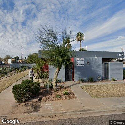 Thumbnail image of the front of a dentist office practice with the name Camelback Family Dental Care which is located in Phoenix, AZ