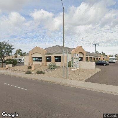 Thumbnail image of the front of a dentist office practice with the name Restoration Dental which is located in Scottsdale, AZ