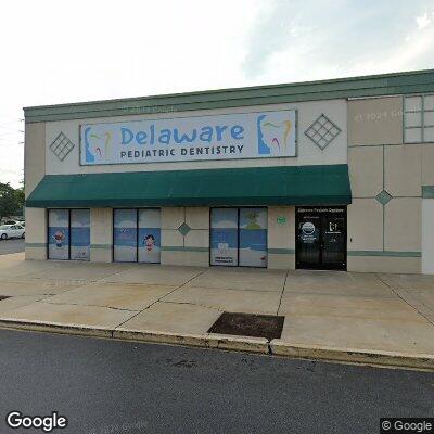 Thumbnail image of the front of a dentist office practice with the name Delaware Pediatric Dentistry which is located in Milford, OH