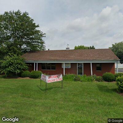 Thumbnail image of the front of a dentist office practice with the name Muncie Dental Care & Denture Center which is located in Muncie, IN