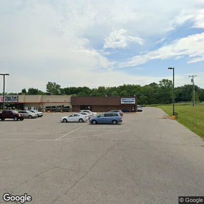 Thumbnail image of the front of a dentist office practice with the name Ligonier Family Dentistry which is located in Ligonier, IN