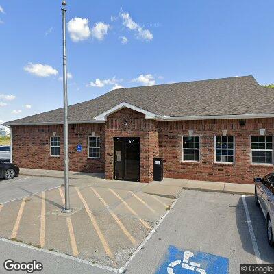 Thumbnail image of the front of a dentist office practice with the name Ridgeview Family Dental which is located in Warrensburg, MO