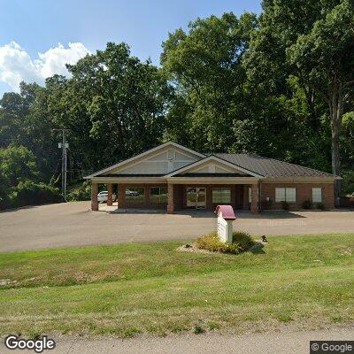 Thumbnail image of the front of a dentist office practice with the name Muskingum Valley Oral Surgery which is located in Cambridge, OH