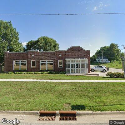 Thumbnail image of the front of a dentist office practice with the name Leon General Dentistry which is located in Leon, IA