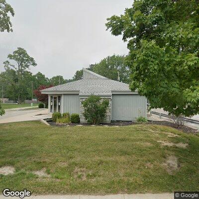 Thumbnail image of the front of a dentist office practice with the name Kelly & Leighty Dental which is located in Marion, IN