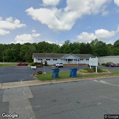 Thumbnail image of the front of a dentist office practice with the name Ramseur Family Dentistry which is located in Ramseur, NC