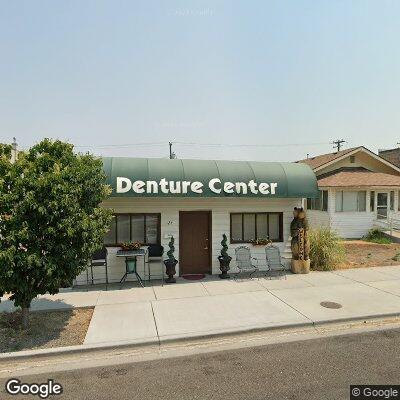 Thumbnail image of the front of a dentist office practice with the name Denture Center which is located in Buhl, ID