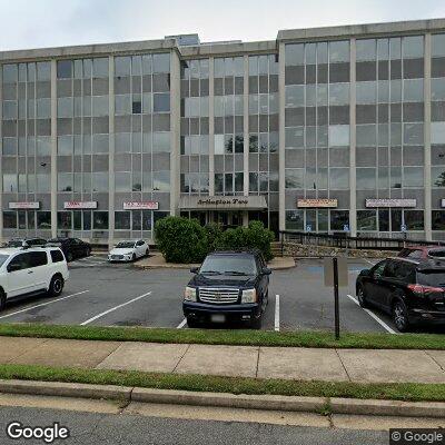 Thumbnail image of the front of a dentist office practice with the name Alexandria Dental Clinic which is located in Falls Church, VA